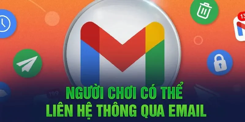 Email – Phương thức liên lạc tại nhà cái hỗ trợ các thành viên